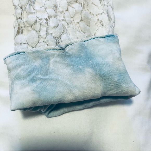 💜3/$30 Material Girl Junior Large White Lace Blazer Jacket - Picture 10 of 15